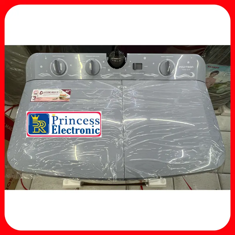 POLYTRON Mesin Cuci 2 Tabung Giant Series Hijab 10 KG PWM 1076 2