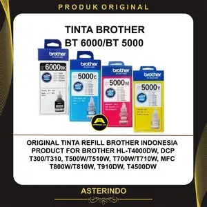 Tinta Brother BTD60BK BT5000 Refill Printer Black Cyan Magenta Yellow ...