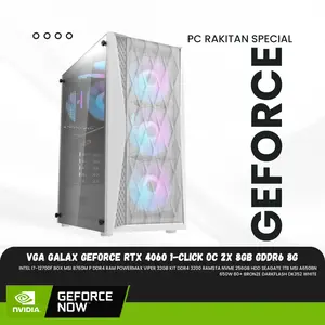PC RAKITAN GeForce RTX 4060 | I7-12700F | 32GB | 256GB