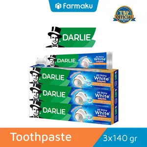 Value Pack Darlie All Shiny White Foamy Baking Soda 140 G