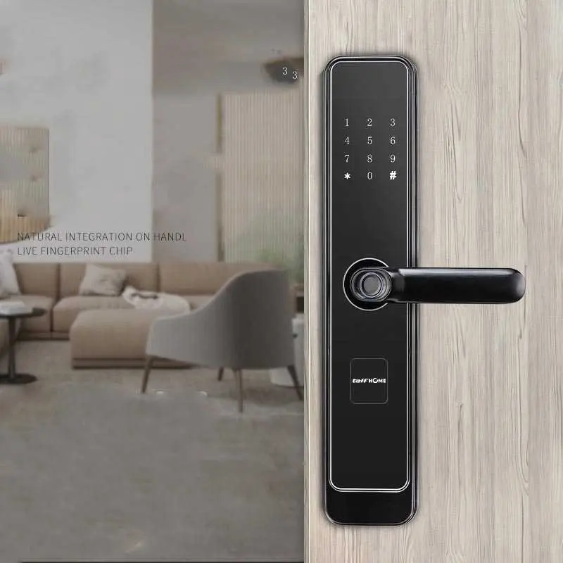 TaffGUARD Smart Door Lock Password Fingerprint Card - XR24 5