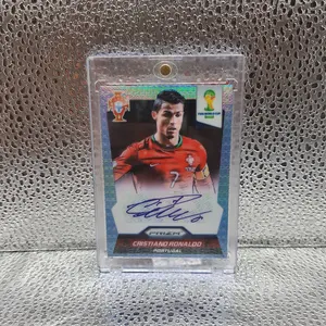 Kartu Bola - Custom Card 2014 Panini Prizm World Cup Signatures #SCR Cristiano Ronaldo