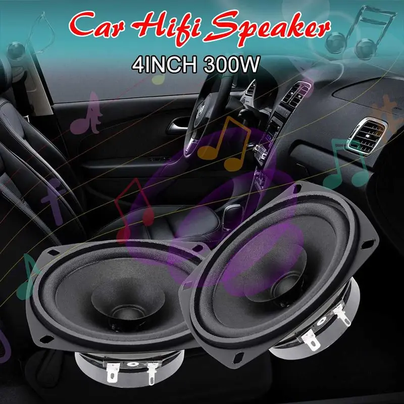 Speaker Mobil Subwoofer HiFi 4 5 6,5 Inch 300W 400W 600W 1 PCS 1