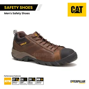Argon CT Dark Brown | Composite Toe Safety Shoes Caterpillar