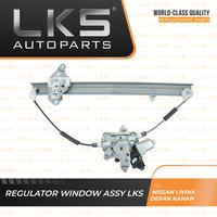 Gambar REGULATOR WINDOW ASSY LKS FOR NISSAN LIVINA DEPAN KANAN dari LKS Autoparts Kota Administrasi Jakarta Utara 3 Tokopedia