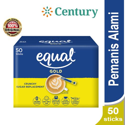 Gambar EQUAL GOLD 50STICKS / PEMANIS / GULA/ MAKANAN / MINUMAN dari Apotik Century Kota Administrasi Jakarta Pusat Tokopedia
