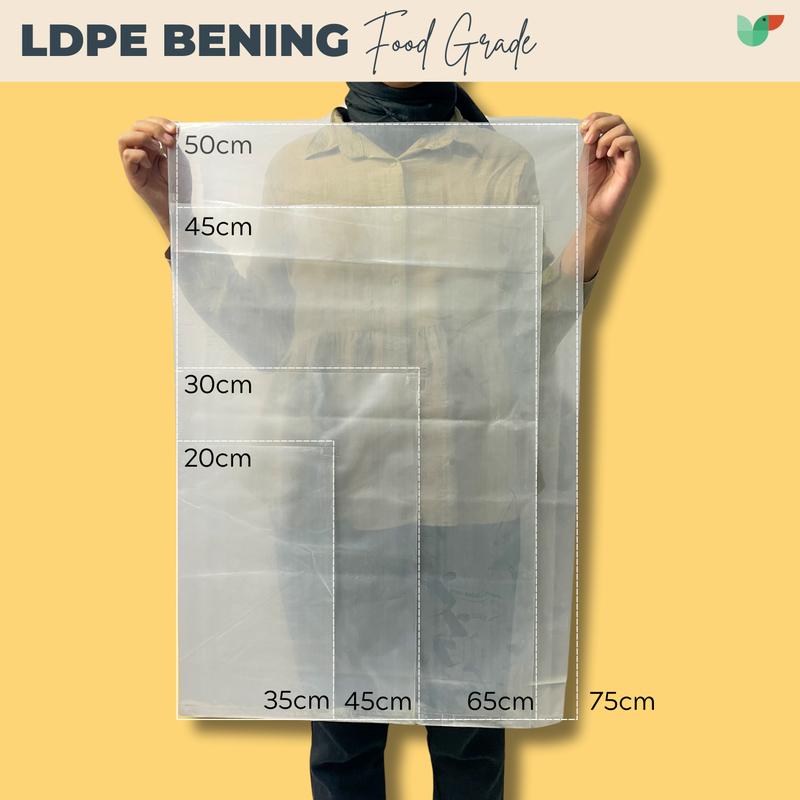 Product Introduction of PACKBAG ID Plastik PE Bening food grade, LDPE transparan isi 500gr 0