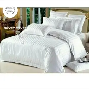 Duvet Cover | Quilt Cover Katun Premium King|Queen|Single Hotel Salur Tali Resleting Sarung Selimut