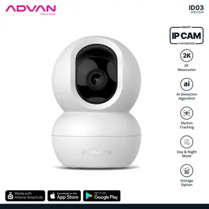 CCTV ADVAN ID3 Smart IP Camera Indoor WIFI SD CARD 3MP 2K PTZ