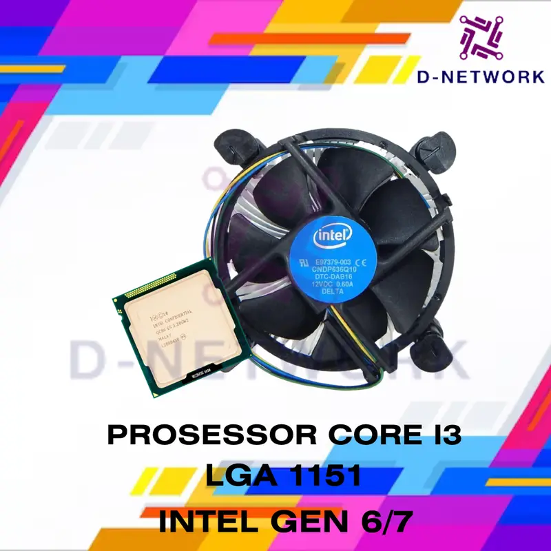 processor intel core i3 6100 1151/skylake GEN 6 0