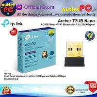 Gambar TP-Link Archer T2UB AC600 Nano Wi-Fi Bluetooth 4.2 USB Adapter TPLink TP Link dari outletPC.id Kota Medan 1 Tokopedia