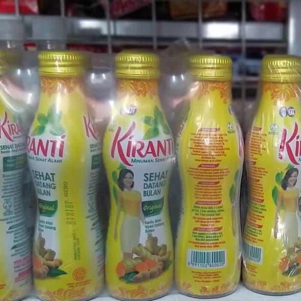 KIRANTI ORIGINAL SEHAT DATANG BULAN BOTOL 150ML DUS ISI 12 BOTOL