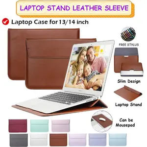 MACBOOK AIR 13 M1 2020 TAS LAPTOP STAND LEATHER SLEEVE CASE BAG CASING