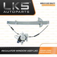 Gambar REGULATOR WINDOW ASSY LKS FOR NISSAN LIVINA DEPAN KANAN dari LKS Autoparts Kota Administrasi Jakarta Utara 2 Tokopedia