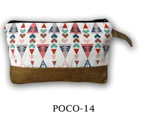 POUCH KANVAS KOMBINASI BISA UNTUK SOUVENIR 26x17 MOTIF POCO-14