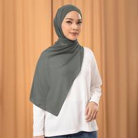 Gambar ZM Zaskia Mecca X Marsha Natika - Klavi Dark Grey Pashmina dari ZM Zaskia Mecca Kab. Bogor 1 Tokopedia
