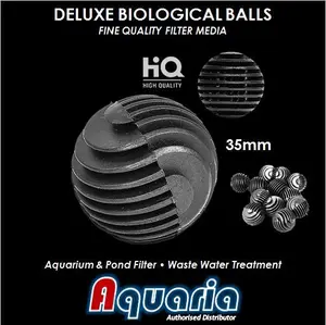 Aquaria BB-35 Bioball Bulat 3.5cm High Quality Filter Media