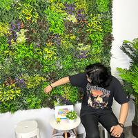 Gambar Tanaman Hias Rumput Plastik Dekorasi Dinding Hiasan Indoor Outdoor Alaska Artificial 50 x 50 - VARIAN 02 dari UNICO.indonesia Kab. Tangerang 5 Tokopedia