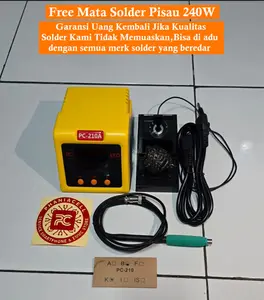 Solder Station PC-210A Mata C210 120W Original Free Mata Solder Pisau 240w