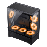 Gambar CASING GAMEMAX VISTA ATX - Mid Tower ATX Case Tempered Glass dari Techno Computer Bali Kota Denpasar 5 Tokopedia