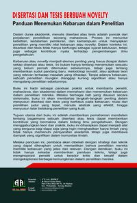 Gambar DISERTASI DAN TESIS BERBUAH NOVELTY: Panduan Menemukan Kebaruan dalam Penelitian dari Griya Pintar Rizky Kota Cilegon 2 Tokopedia