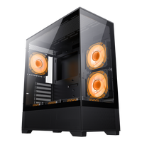 Gambar CASING GAMEMAX VISTA ATX - Mid Tower ATX Case Tempered Glass dari Techno Computer Bali Kota Denpasar 3 Tokopedia