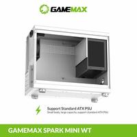 Gambar CASING GAMEMAX SPARK MINI - Mini Tower ITX Case Tempered Glass - Putih dari Techno Computer Bali Kota Denpasar 4 Tokopedia