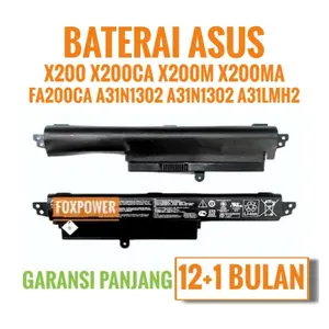 Baterai Laptop untuk Asus X200 X200CA X200LA X200MA