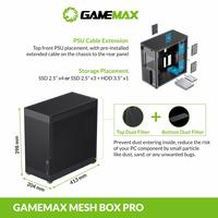 Gambar CASING GAMEMAX MESHBOX Pro - Mid Tower ATX Case Mesh dari Techno Computer Bali Kota Denpasar 4 Tokopedia