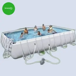 Bestway Kolam Renang Frame 671x366x132 Cm putih Filter