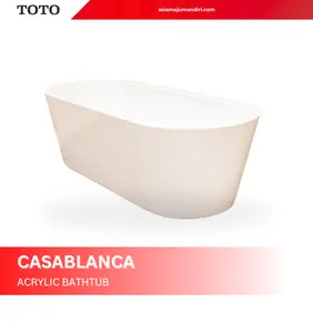 BATHTUB TOTO FREE STANDING - BATHTUB AKRILIK KREINER CASABLANCA LUXURY SHOWER SET