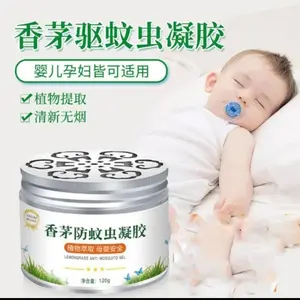 Gel Anti Nyamuk Citronella 120g - Pengusir Nyamuk Aman untuk Bayi & Ibu Hamil - Pewangi Ruangan Segar & Natural - Tahan 2-3 Bulan - Tanpa Kimia Berbahaya - Cocok untuk Kamar Tidur & Mobil