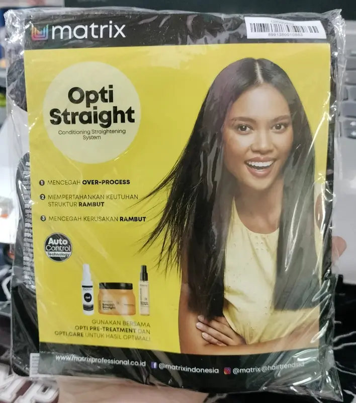 MATRIX OPTI STRAIGHT Smoothing Straightening Cream 2 x 125ml 1