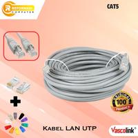 Gambar Kabel LAN Vascolink 5 M UTP RJ45 Cat5 ORIGINAL Vascolink 5 Meter dari Reformasi Computer Kota Administrasi Jakarta Barat 1 Tokopedia
