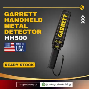 Alat Deteksi Logam Portable Garrett HH500 - Garrett Handheld Metal Detector (Made in USA)