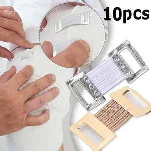 10pcs Klip Perban Elastis Pengait Perban Universal Kait Perban Elastis Pengait Perban Patah Tulang Kancing Perban