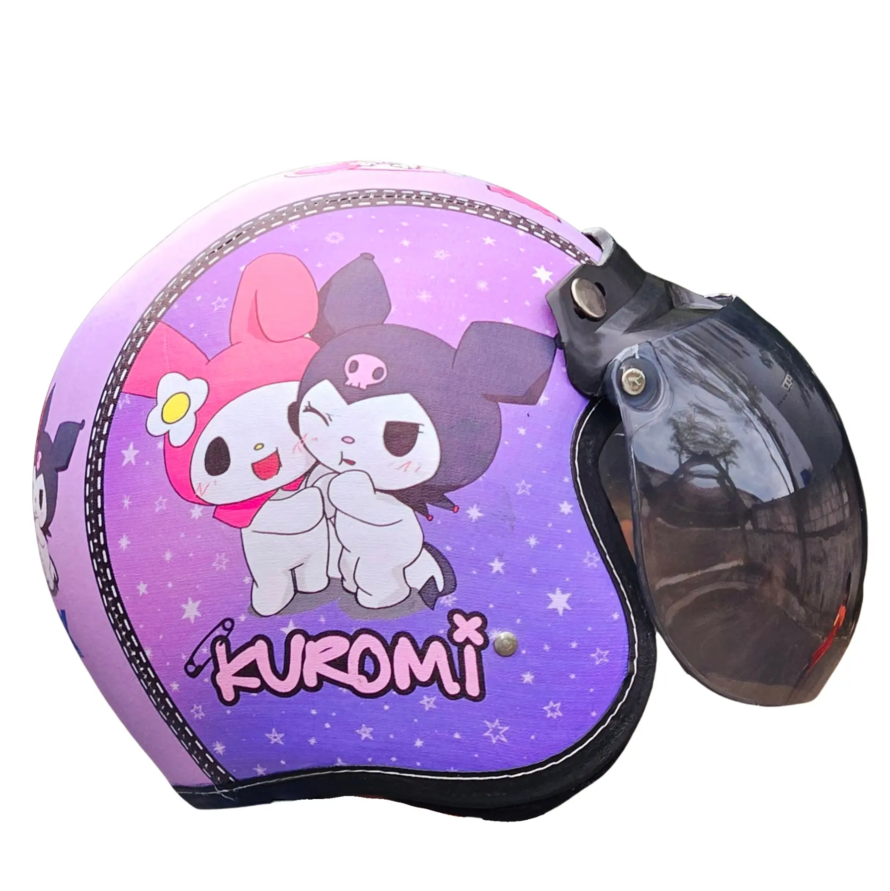 Helm Anak Bogo Motif Among Us Usia 2-7 Tahun Lapis Kulit Sintesis