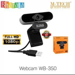Webcam M-TECH HD WB-350 with microphone 1080p Full HD