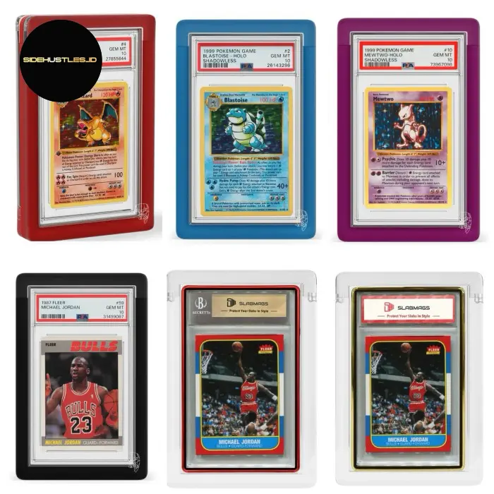 PHANTOM Display PREMIUM Acrylic Case Graded Cards PSA BGS POKEMON 0