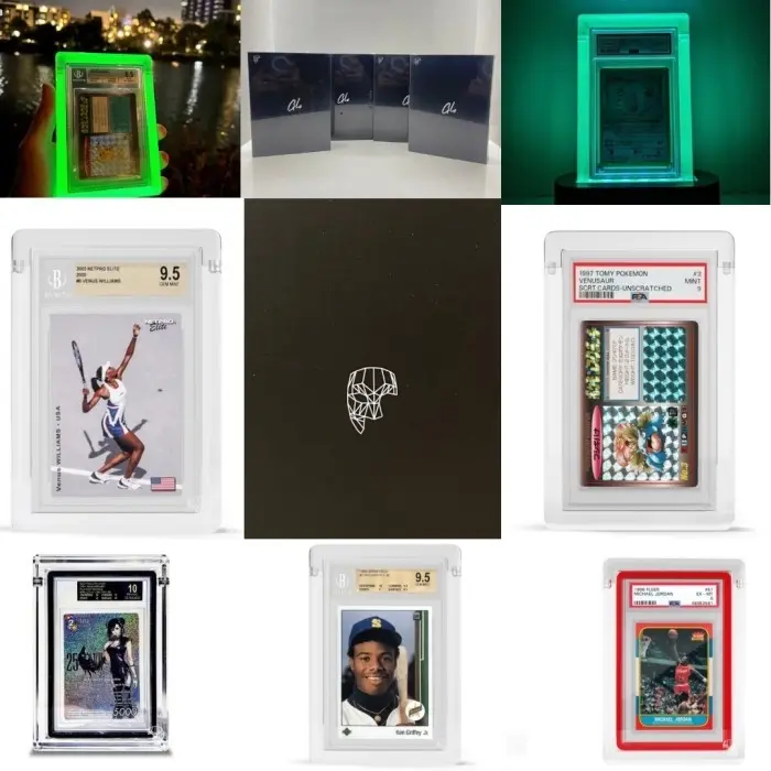 PHANTOM Display PREMIUM Acrylic Case Graded Cards PSA BGS POKEMON 1