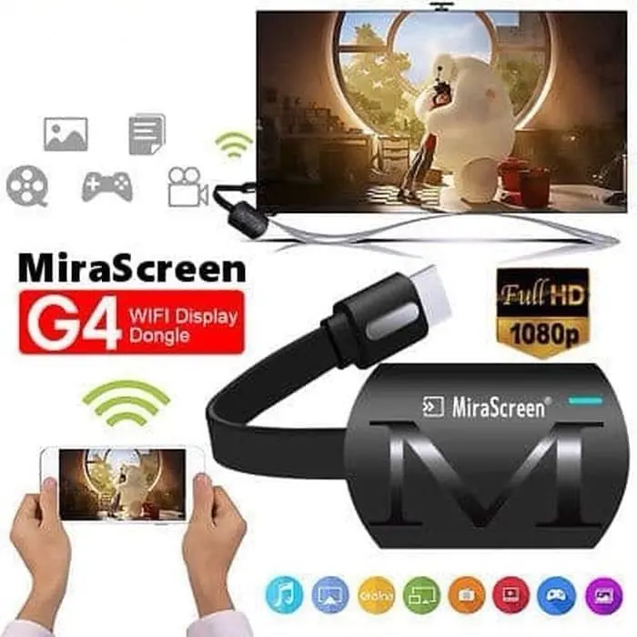 HDMI TV Dongle ANYCAST MIRASCREEN K6 4K HD Wireless Display Receiver