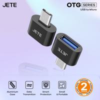 Gambar Kabel OTG Jete USB to Micro USB dari Doran Gadget Official Kota Administrasi Jakarta Pusat 2 Tokopedia