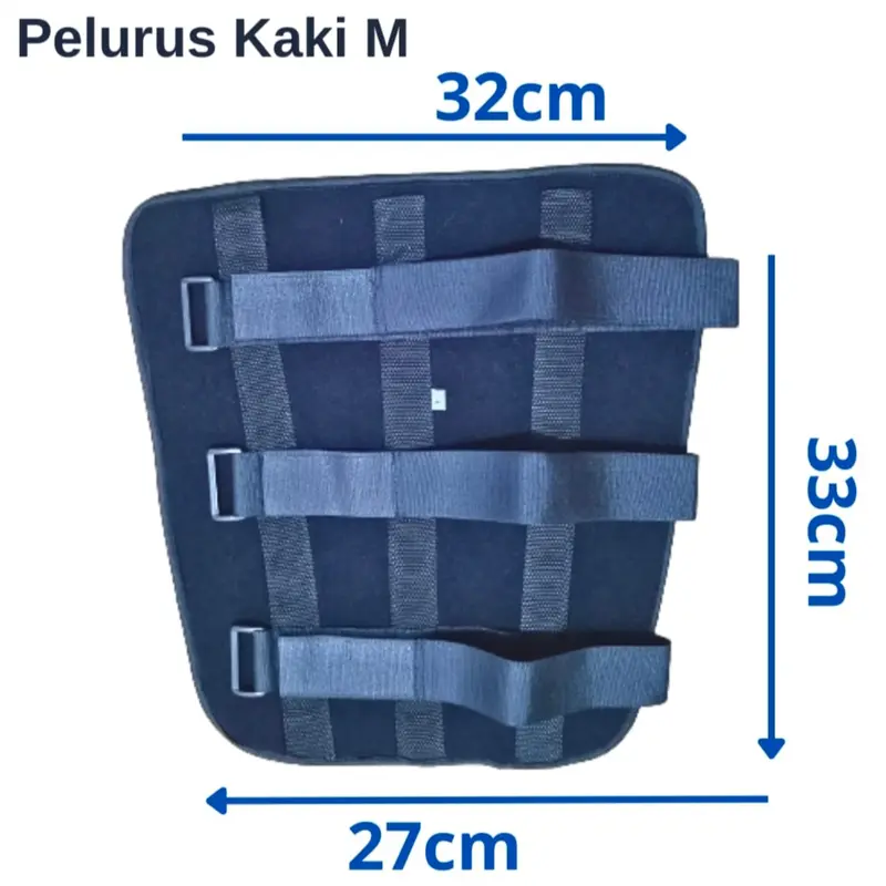 back slab kaki / Penahan patah tulang kaki betis / terapi pelurus kaki 3