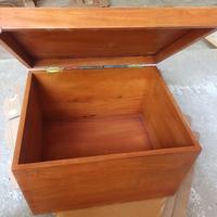 Gambar kursi storage box kayu solid dari ilman furniture &amp; mebel Kab. Sleman 4 Tokopedia