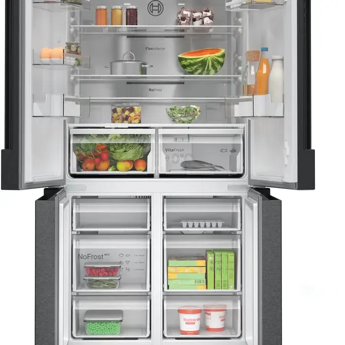 BOSCH REFRIGERATOR MULTIDOOR STAINLESS KFN96AXEA 605L 2