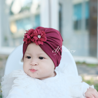 Gambar Turban Anak Bayi Perempuan Marsya dfGallery Bunga Putik Cantik - Babypink dari dfGallery.id Kota Surabaya 4 Tokopedia