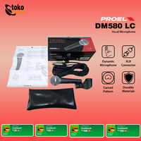Gambar PROEL EIKON DM580 - PROFESSIONAL VOCAL DYNAMIC MICROPHONE dari Tokosound Proaudio Kota Administrasi Jakarta Barat 1 Tokopedia