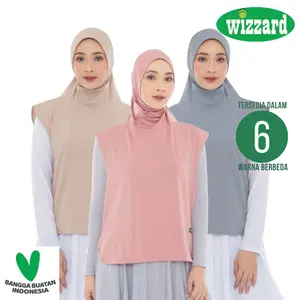 Hijab Vest Instant Gaya Muslimah Kerudung Rompi Tunik Trendy Sporty Senam Lari Modis Kekinian