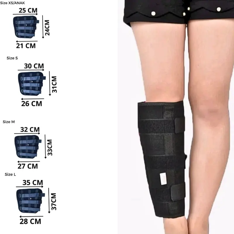 back slab kaki / Penahan patah tulang kaki betis / terapi pelurus kaki 0