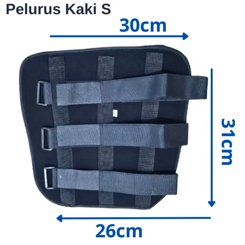 back slab kaki / Penahan patah tulang kaki betis / terapi pelurus kaki 2